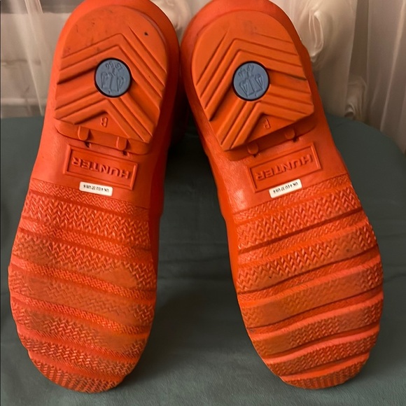 Hunter Women's Orange Winter & Rain Boots - Picture 4 of 5